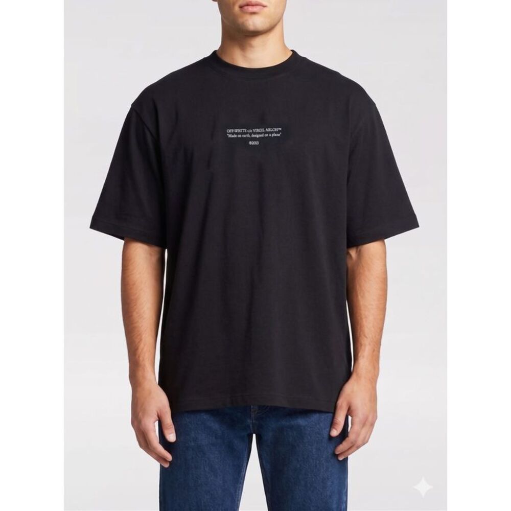 Off-White T-Shirt Men Black